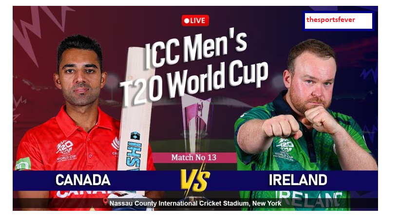 T20 World Cup 2024: Canada vs Ireland . sports news portal details on thesportsfever